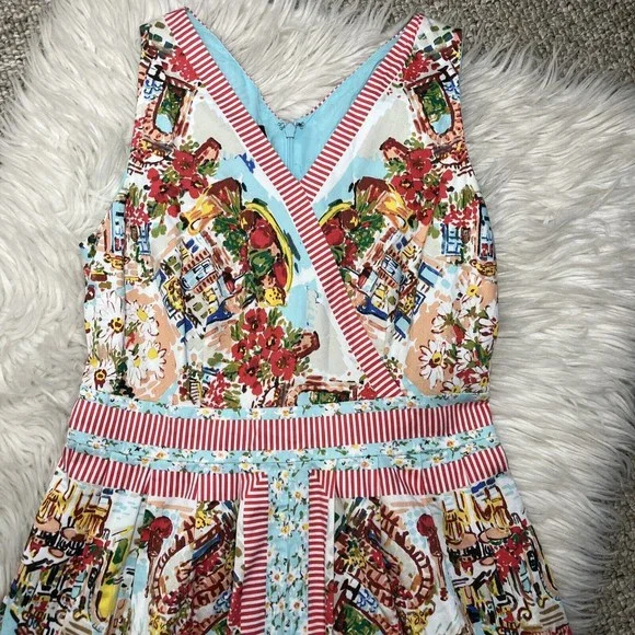 ✅SOLD TALBOTS  Fit & Flare Dress Size 4P - Picture 13 of 13